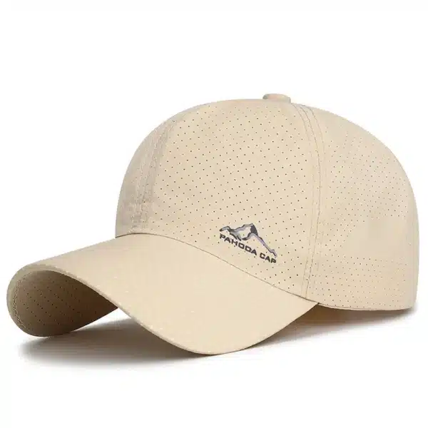 Summer Outdoor Sports Cap Golf Fishing Hat Quick Drying Sun Hat Adjustable Unisex Baseball Cap Women Men Lightweight Visor Cap - Image 11