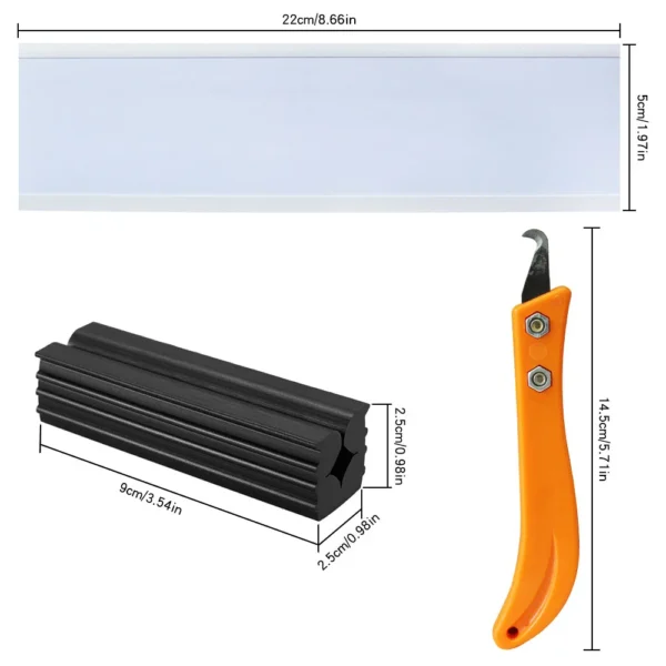 Golf Club Regripping Kit Double Coated Re-Grip Tape Hook Blade Rubber Vise Clamp Remover Tool Golf Regrip Accessories - Image 9