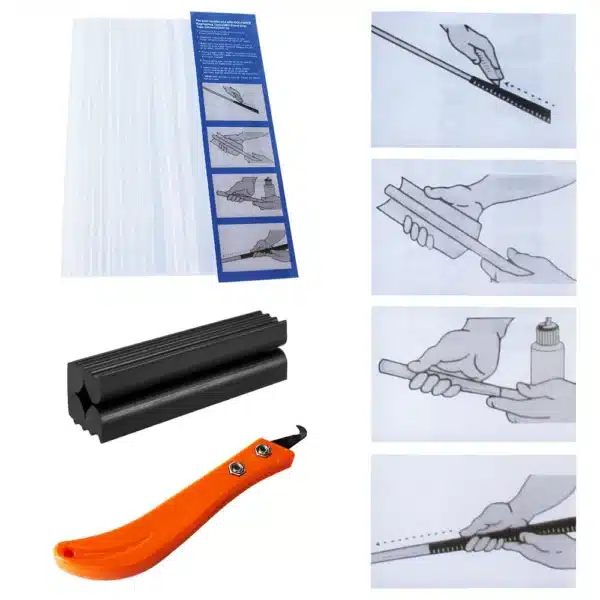 Golf Club Regripping Kit Double Coated Re-Grip Tape Hook Blade Rubber Vise Clamp Remover Tool Golf Regrip Accessories - Image 3