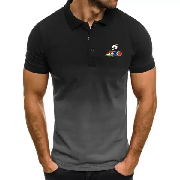 Polo Shirts Classic Men's TShirts Military Style Fitness Sport Jersey Youth Hip Hop Tees Johann Zarco 5 Motorcycle Topshirts - Image 6