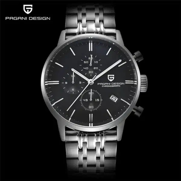 Mens Watches Top Brand Luxury Waterproof 30M Genuine Leather Sport Military Quartz Watches Men Clock Relogio Masculino - Image 2