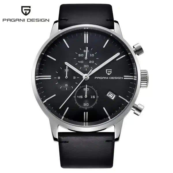 Mens Watches Top Brand Luxury Waterproof 30M Genuine Leather Sport Military Quartz Watches Men Clock Relogio Masculino - Image 11