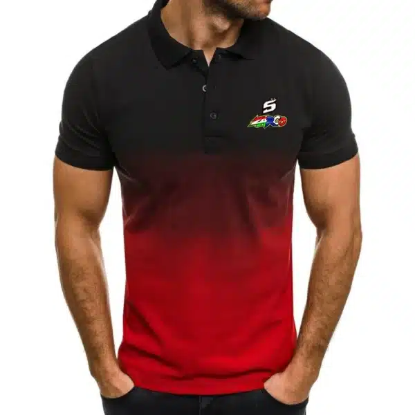 Polo Shirts Classic Men's TShirts Military Style Fitness Sport Jersey Youth Hip Hop Tees Johann Zarco 5 Motorcycle Topshirts