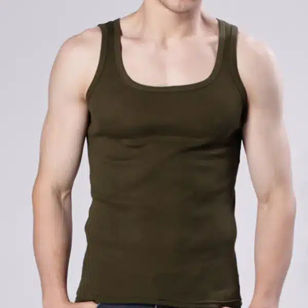 Men's Gyms Casual Tank Tops Bodybuilding Fitness T Shirts Muscle Sleeveless Singlet Top Vest Tank man's  Breathable clothes - Image 8