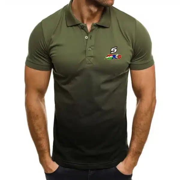 Polo Shirts Classic Men's TShirts Military Style Fitness Sport Jersey Youth Hip Hop Tees Johann Zarco 5 Motorcycle Topshirts - Image 2