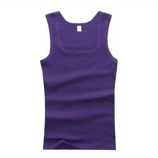 Men's Gyms Casual Tank Tops Bodybuilding Fitness T Shirts Muscle Sleeveless Singlet Top Vest Tank man's  Breathable clothes - Image 11