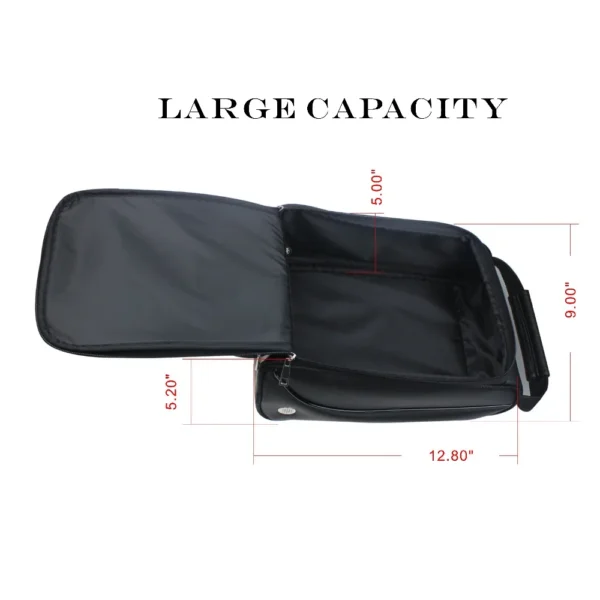 CRESTGOLF Women And Men's Golf Shoes Bag PU Leather Portable Golf Sports Shoes Bag - Image 6