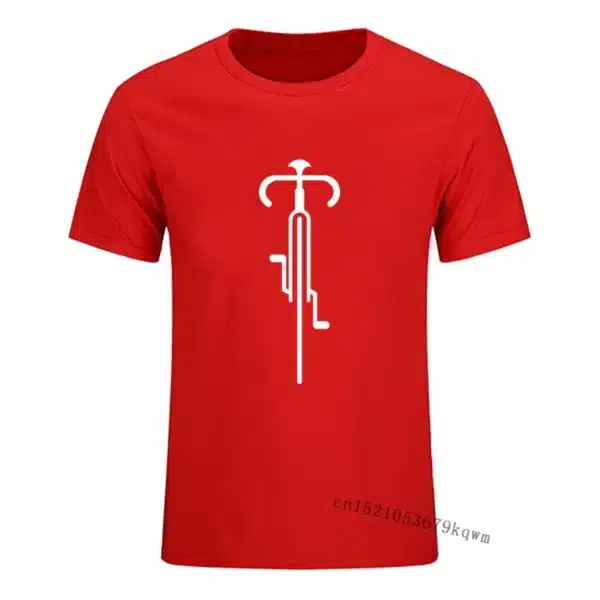Bike Lines Cycling T-shirts Men's T-shirts Fashion Men Women Casual T-shirt Streetwear Aesthetic Hipster Tshirt Camisa - Image 2