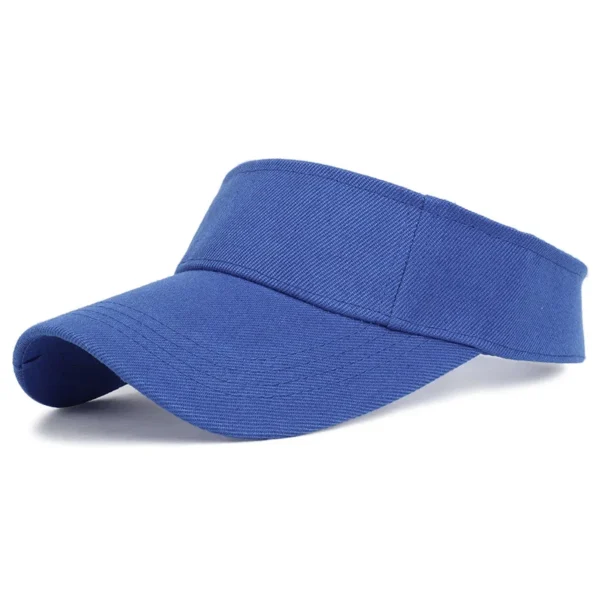 Summer Sun Hats Men Women Cotton Adjustable Visor UV Protection Top Empty Solid Sport Tennis Golf Running Sunscreen Baseball Cap - Image 18