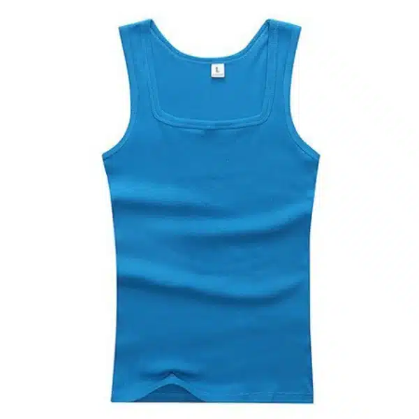Men's Gyms Casual Tank Tops Bodybuilding Fitness T Shirts Muscle Sleeveless Singlet Top Vest Tank man's  Breathable clothes - Image 9