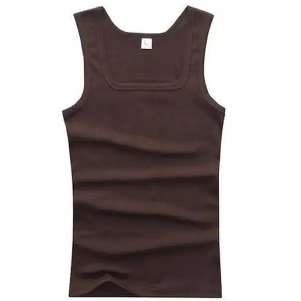 Men's Gyms Casual Tank Tops Bodybuilding Fitness T Shirts Muscle Sleeveless Singlet Top Vest Tank man's  Breathable clothes - Image 5