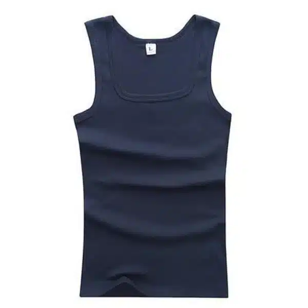 Men's Gyms Casual Tank Tops Bodybuilding Fitness T Shirts Muscle Sleeveless Singlet Top Vest Tank man's  Breathable clothes - Image 15