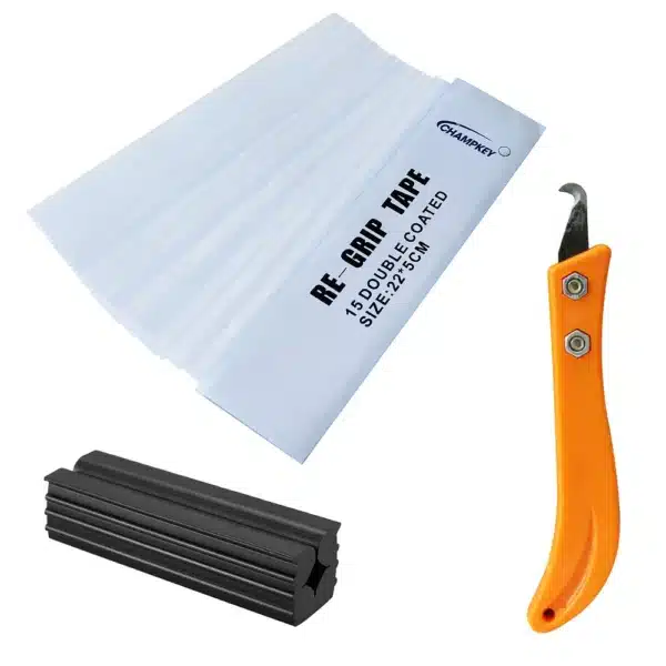 Golf Club Regripping Kit Double Coated Re-Grip Tape Hook Blade Rubber Vise Clamp Remover Tool Golf Regrip Accessories - Image 5