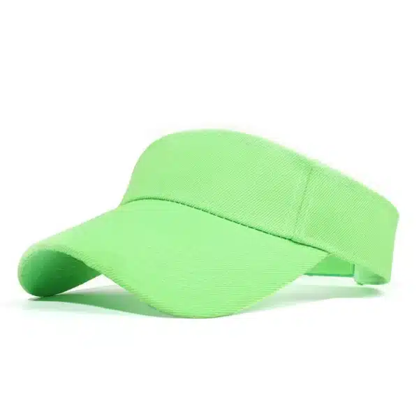 Summer Sun Hats Men Women Cotton Adjustable Visor UV Protection Top Empty Solid Sport Tennis Golf Running Sunscreen Baseball Cap - Image 3