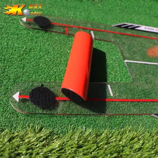 Golf Swing Trainer Swing Straight Draw Fade Practice Mirror Golf Aiming Hitting Trainer - Image 6