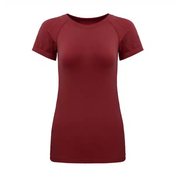 New Women Workout Shirts Yoga Tops Activewear Round-Neck T-Shirts Running Fitness Sports Short Sleeve Tees Loose Top Tshirt - Image 20