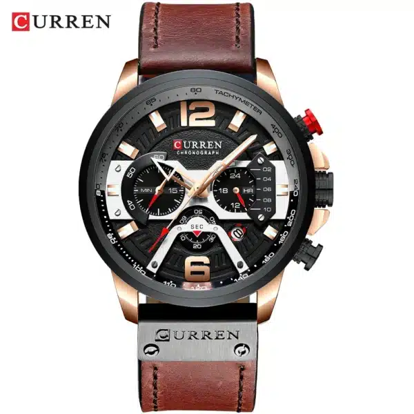 Luxury Watch For Men Quartz Chronograph Sport Waterproof Man Watches Military Fashion Stainless Steel Wristwatch Clock - Image 12