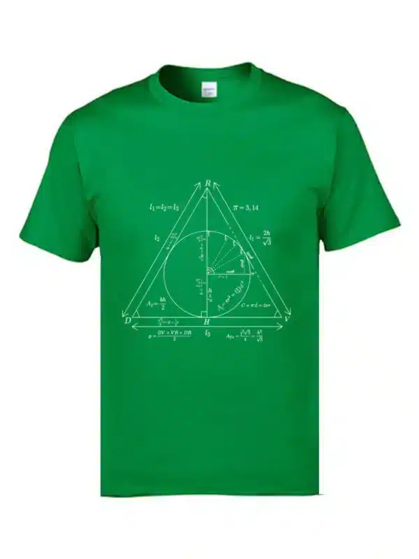 Math Teacher Formula Website T Shirts Triangle Law Summation College Tshirts Mens 2019 University T-Shirts High Quality Tees - Image 12