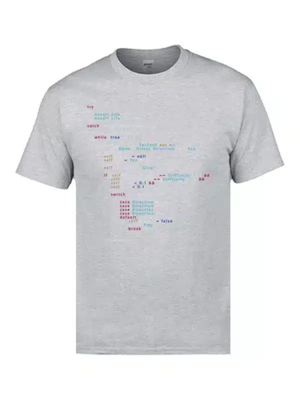 Colored Code Programming JS Men T Shirts Senior IT Engineer SCJP Programmer 100% Cotton Tee Shirts Keyboardman Workday - Image 10