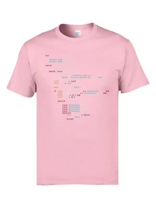 Colored Code Programming JS Men T Shirts Senior IT Engineer SCJP Programmer 100% Cotton Tee Shirts Keyboardman Workday - Image 11