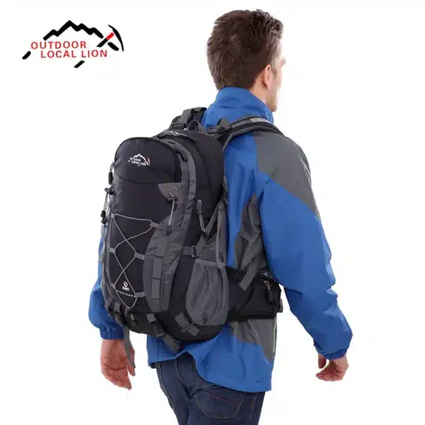 1Pcs Outdoor Sport Bag LOCAL LION 40L Backpacks Travel Bag Men Waterproof Rucksack Backpack - Image 10