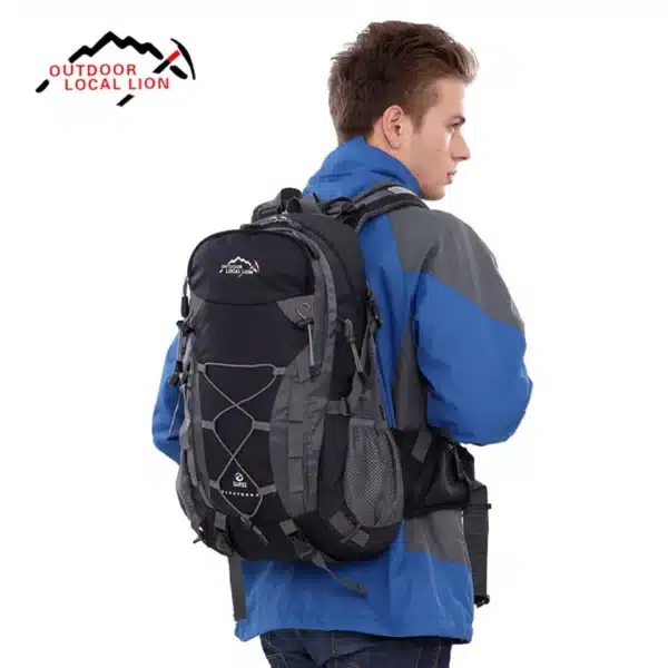 1Pcs Outdoor Sport Bag LOCAL LION 40L Backpacks Travel Bag Men Waterproof Rucksack Backpack - Image 14
