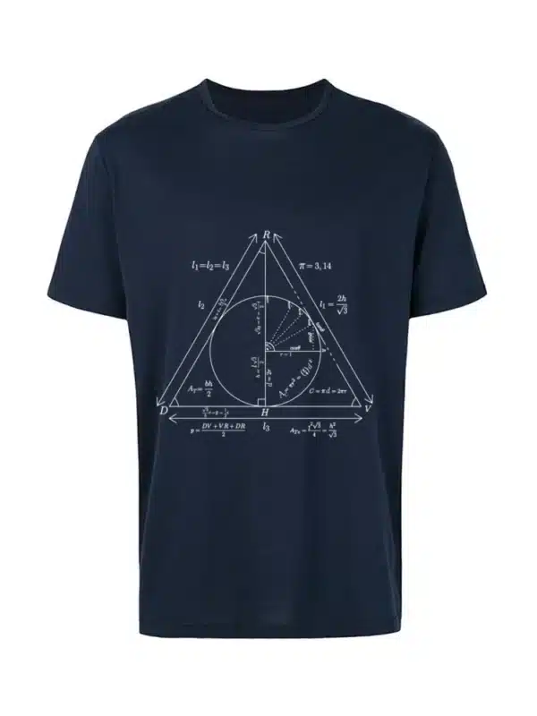 Math Teacher Formula Website T Shirts Triangle Law Summation College Tshirts Mens 2019 University T-Shirts High Quality Tees - Image 5