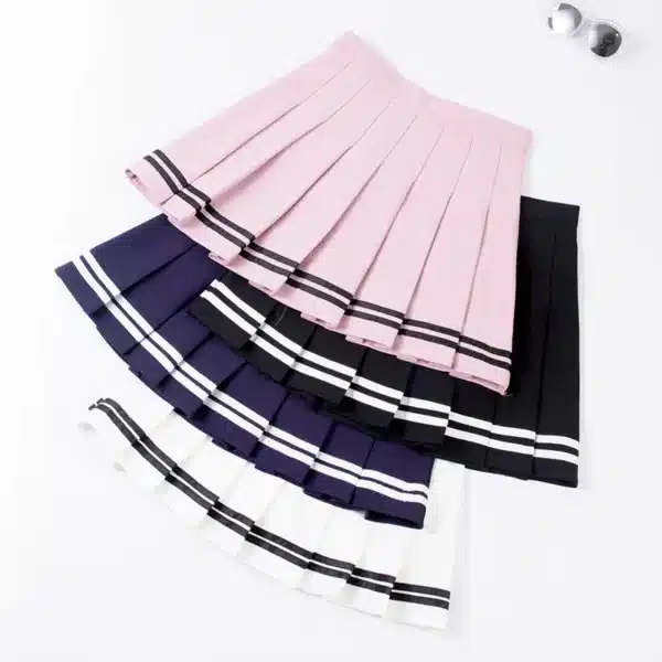 Pleated Tennis Skirt Womens Athletic Golf Sport Outfits Workout Running Mini Korean Style Sexy Harajuku Skirt - Image 5