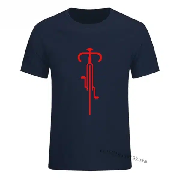 Bike Lines Cycling T-shirts Men's T-shirts Fashion Men Women Casual T-shirt Streetwear Aesthetic Hipster Tshirt Camisa - Image 4