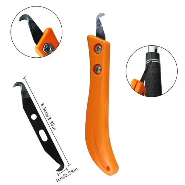 Golf Club Regripping Kit Double Coated Re-Grip Tape Hook Blade Rubber Vise Clamp Remover Tool Golf Regrip Accessories - Image 4