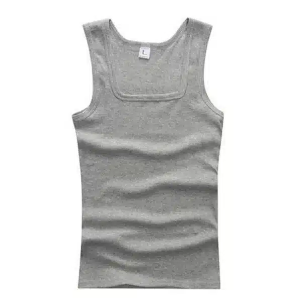 Men's Gyms Casual Tank Tops Bodybuilding Fitness T Shirts Muscle Sleeveless Singlet Top Vest Tank man's  Breathable clothes - Image 12