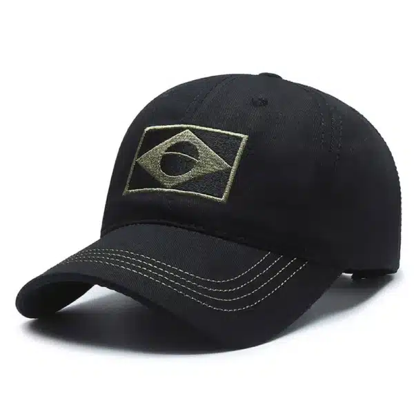 New  Baseball Cap Men Summer Brazil Flag Sun Protection Snapback Cap Male Fashion Casual Golf Baseball Hat Airsoft Hat - Image 3