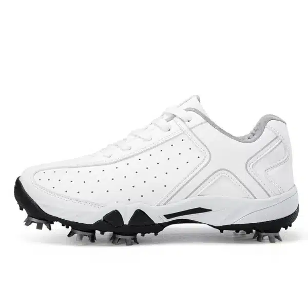 Men's Golf Shoes Waterproof Leather Golfer Sports Shoes Comfortable Anti Slip Golf Sneakers Fitness Walking Golfing Shoes - Image 8