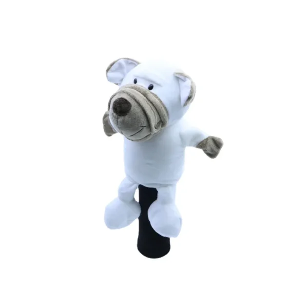 Cute Dog Animal Golf Club Covers Head Covers For Driver Fairway Golf Club Headcover For Golfer Lover Golf Accessories For Men - Image 2