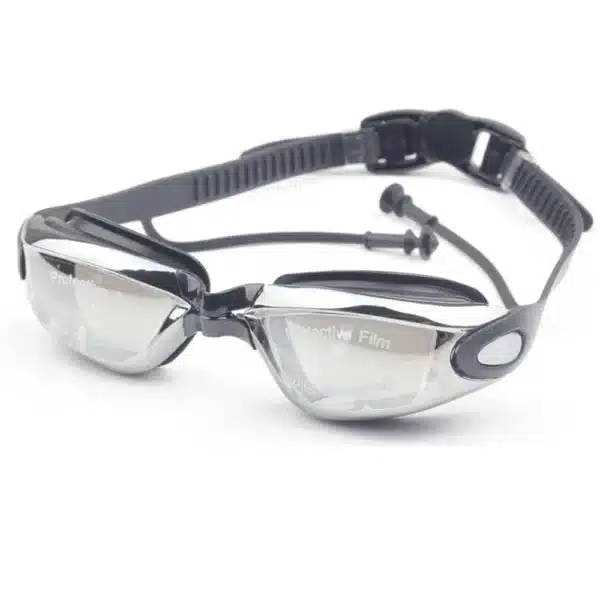 Adult Myopia Swimming Goggles Earplug Professional Pool Glasses Anti Fog Men Women Optical Waterproof Eyewear  Diopter - Image 9