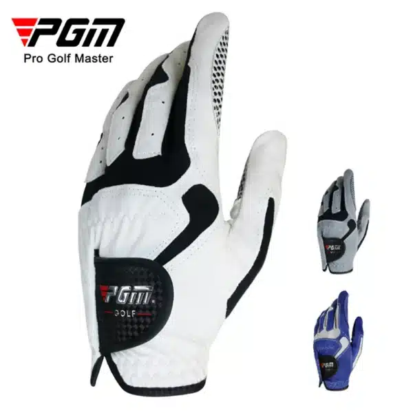 Golf Single Gloves Golf Clothing Men's Microfiber Breathable Swing Training Gloves Soft Comfortable Non-Slip Particles - Image 3