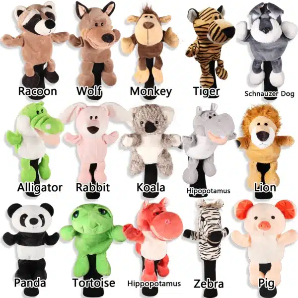 All kinds of animal golf club Driver head covers suitable for men's and women's golf Driver Club mascot novelty cute gift - Image 2