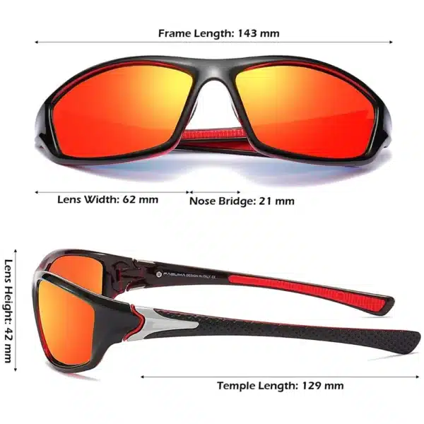 2023 High Definition Polarized Sunglasses for Men Women Outdoor Sport Fishing Sun Glasses UV400 Protection Driving Eyeglasses - Image 5
