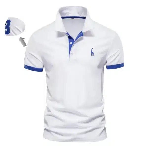 AIOPESON Embroidery 35% Cotton Polo Shirts for Men Casual Solid Color Slim Fit Mens Polos New Summer Fashion Brand Men Clothing - Image 10