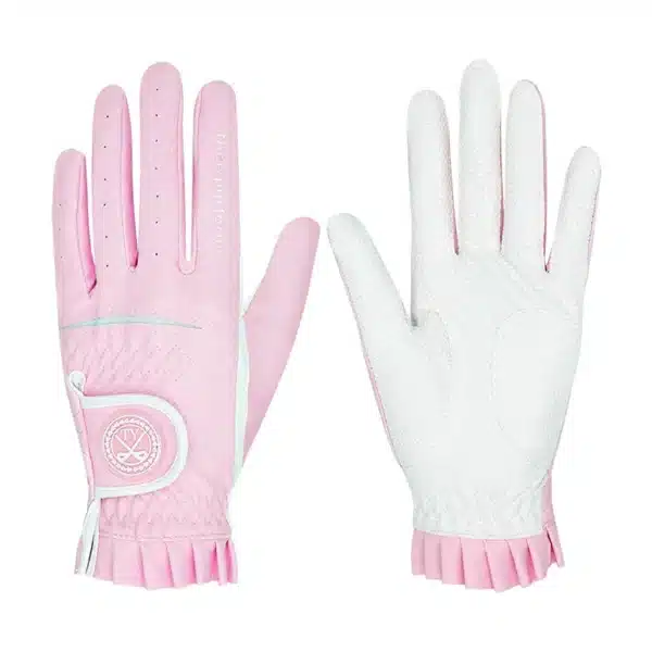 TTYGJ 2 Pair Golf Gloves For Women Breathable PU Leather Golf with Non-Slip Particle Outdoor Sports Hand Wear Golf Accessory - Image 5