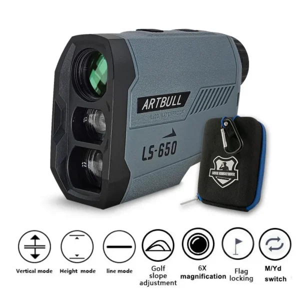 ARTBULL Golf Laser Rangefinder 1000M 650M Telescope with Flag-Lock Slope Pin Distance Meter for Hunting Monocular - Image 8