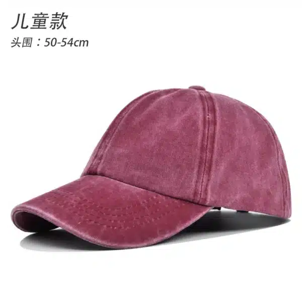 Baseball Dad Hat Women Men Blank Washed Low Profile Cotton and Denim UPF 50+ Running Golf Cap Snapback for Male Female Boy Girl - Image 10