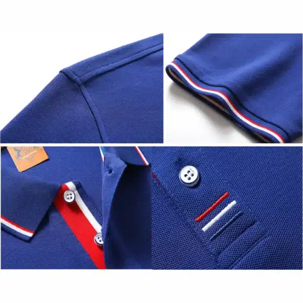 Polo Shirts Casual Solid Color New Summer Fashion Brand Men Hot Selling Clothing Breathable Lapel 8 Colors T-Shirt - Image 6