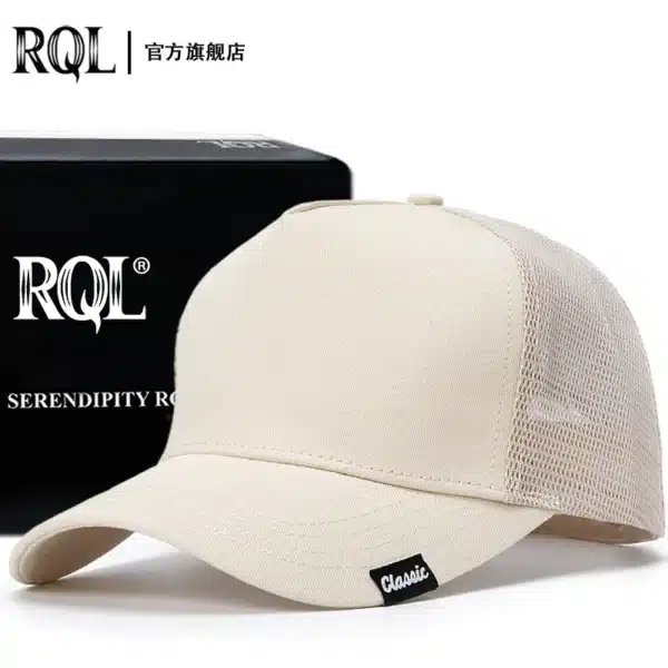 XL High Crown Baseball Cap Oversized Structured Dad Hats for Big Heads Adjustable Sports Golf Mesh Summer Sun Hat Breathable - Image 9