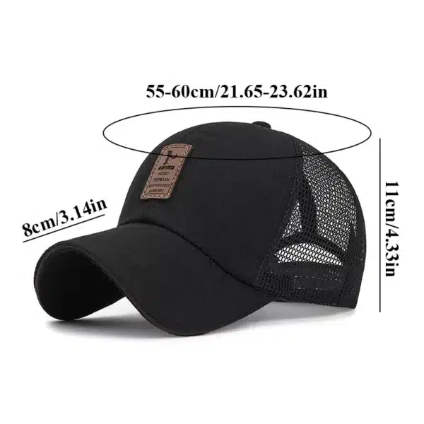Golf Cap Baseball Cap For Men Camouflage Hat Outdoor Sun Protection Snapback Hat Breathable Sport Caps summer hats For Men - Image 6