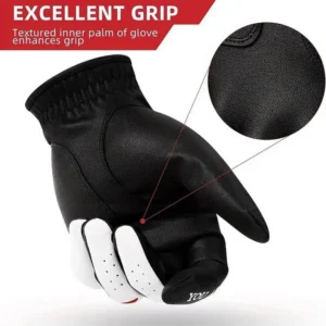 Rain-resistant Golf Glove Men's Golf Glove Left Hand Rain Grip All Weather Durable Breathable Non-slip Faux for Golfer for Wet
