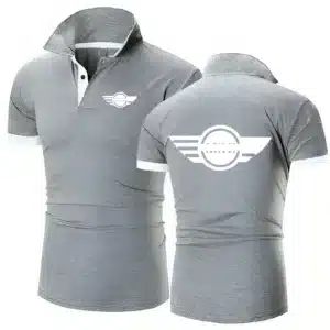 POLO Shirt Retro The Italian Trio Cooper Minis Popular Car Hipster Style T-Shirt Men Polos Shirts F1 Hip Hop Tees TShirts 55HH