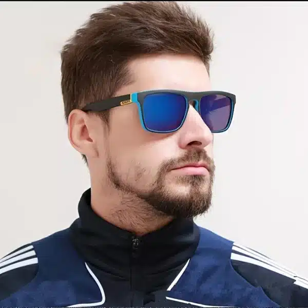 2pcs Square Polarized Sunglasses Anti Glare Sun Shades For Summer Party Vacation Travel Driving Fishing - Image 5