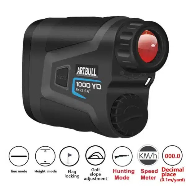 ARTBULL Golf Laser Rangefinder 1000M 650M Telescope with Flag-Lock Slope Pin Distance Meter for Hunting Monocular - Image 4