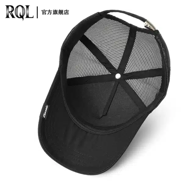 XL High Crown Baseball Cap Oversized Structured Dad Hats for Big Heads Adjustable Sports Golf Mesh Summer Sun Hat Breathable - Image 4